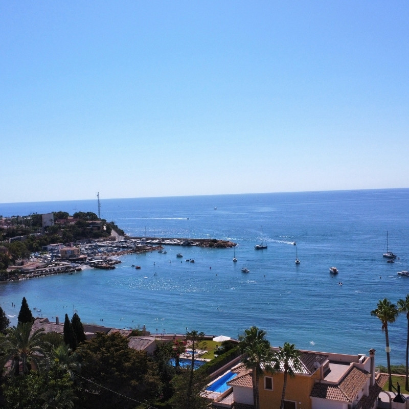 Blick über die Bucht Cabo Roig